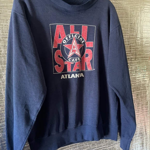 1995 Allstars cafe Atlanta crewneck - Picture 4 of 5